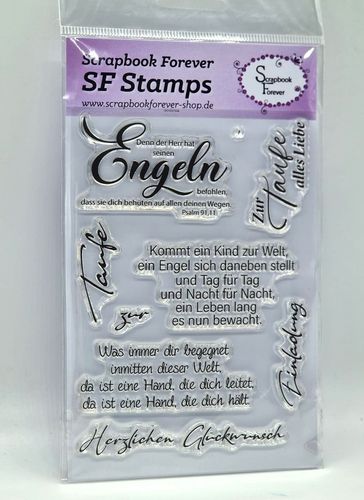 SF Stamps Zur Taufe alles Liebe