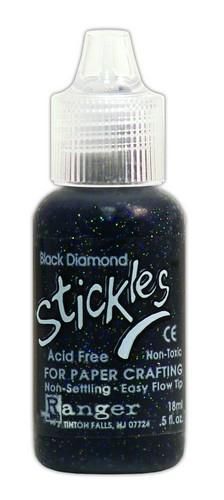 Stickles Glitter Glue Black Diamond