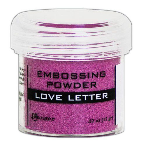 Ranger Embossing Powder Love Letter