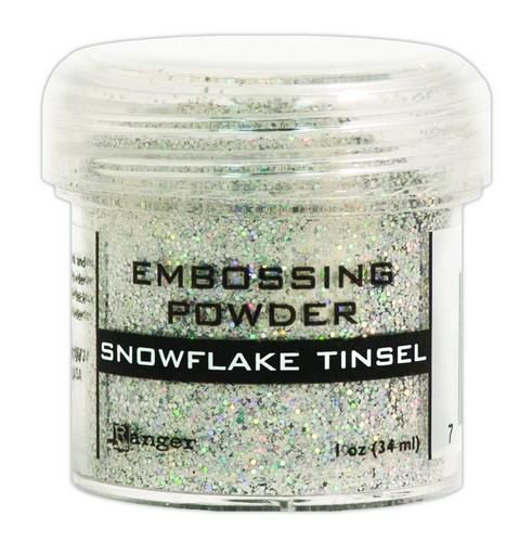 Ranger Embossing Powder Snowflake Tinsel