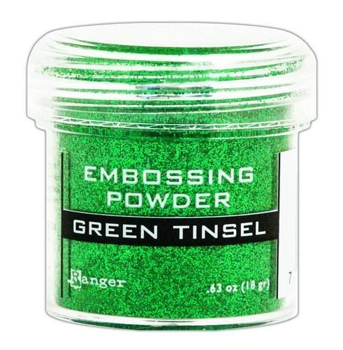Ranger Embossing Powder Green Tinsel