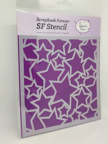SF Stencil Hintergrund Sterne
