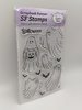 SF Stamps Halloween#1-Geister und Fledermäuse