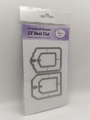 SF Best Cut Tags mit Nahtlinien 4 teilig