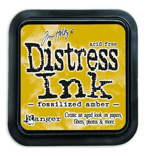 Distress Inks Pad Fossilized Amber