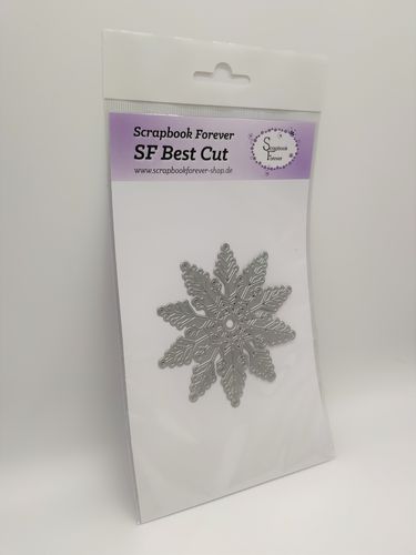 RESTPOSTEN SF Best Cut Schneeflocke 8,5 cm