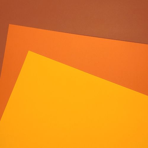 SF BaLi Paper Multi Pack Maisgelb/Dunkelorange/Terracotta Smooth-Glatt 30,5 x 30,5 cm