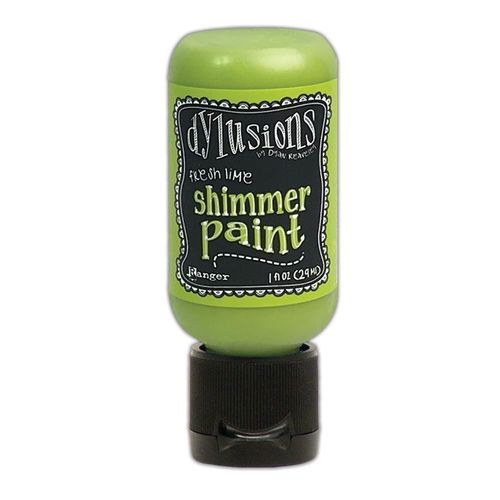 Ranger Dylusions Shimmer Paint Fresh Lime
