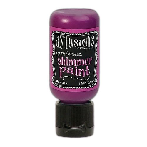 Ranger Dylusions Shimmer Paint Funky Fuchsia