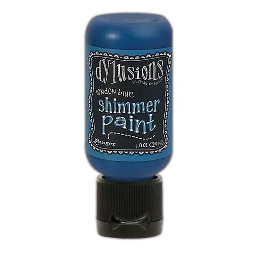 Ranger Dylusions Shimmer Paint London Blue