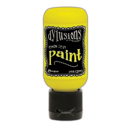 Ranger Dylusions Flip Cup Paint Lemon Zest