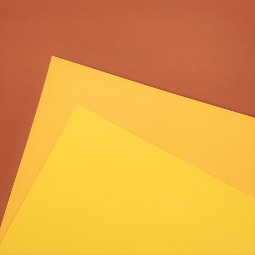 SF BaLi Paper Multi Pack Narzissengelb/Orange/Terracotta Smooth-Glatt 30,5 x 30,5 cm