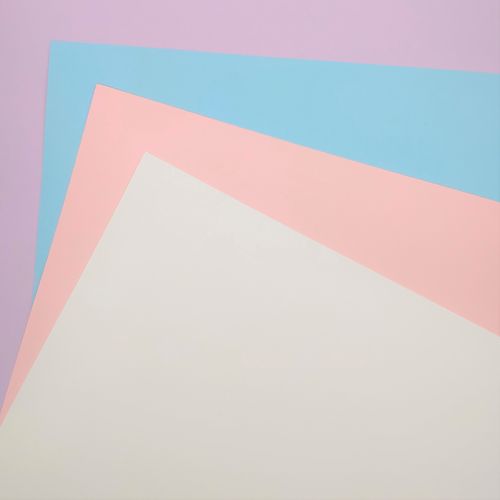 SF BaLi Paper Multi Pack Weiß/Rosa/Flieder/Hellblau Smooth-Glatt 30,5 x 30,5 cm