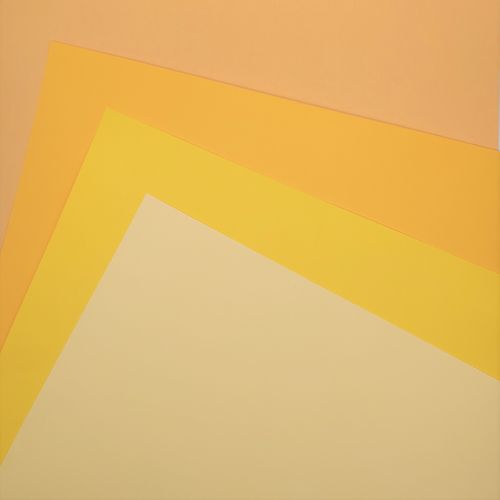SF BaLi Paper Multi Pack Creme/Narzissengelb/Orange/Apricot Smooth-Glatt 30,5 x 30,5 cm