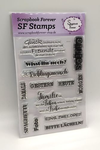 RESTPOSTEN SF Stamps Bitte Lächeln