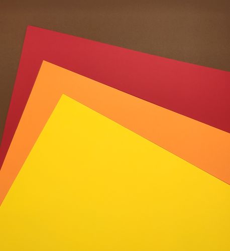 SF BaLi Paper Multi Pack Orange/Braun/Narzisse/Mohnrot Smooth-Glatt 30,5 x 30,5 cm