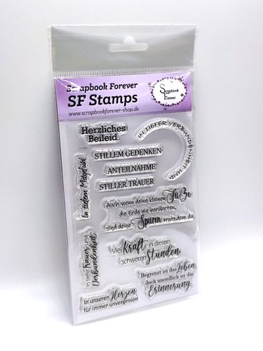 SF Stamps In tiefer Trauer