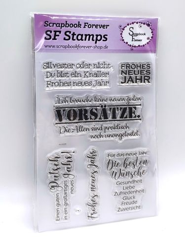 SF Stamps Frohes neues Jahr