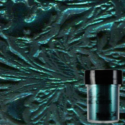 Lindy´s Stamps Gang Embossing Powder Midnight Teal Obsidian