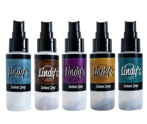 Lindy´s Stamps Gang Steampunk Soiree Starbust Spray Set