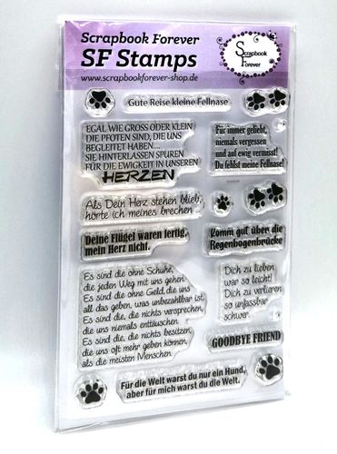 RESTPOSTEN SF Stamps Tiertrauer