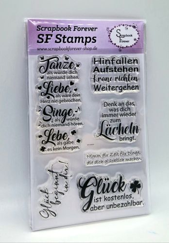VORBESTELLUNG - SF Stamps Tanze, Liebe, Singe
