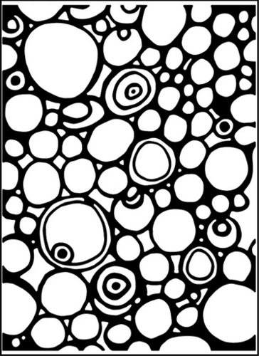 Carabelle Studio Prägeschablone circles and dots